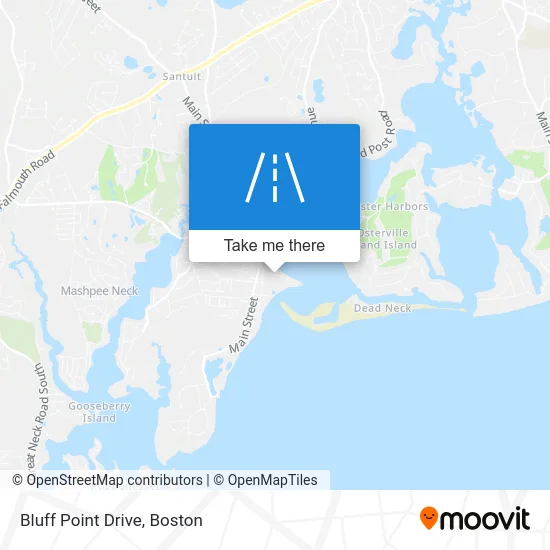 Bluff Point Drive map