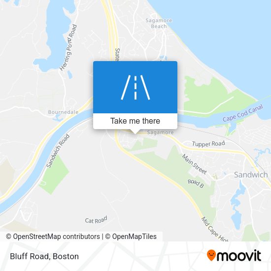 Bluff Road map