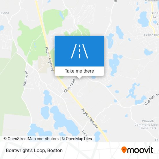 Mapa de Boatwright's Loop
