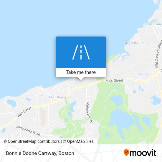 Bonnie Doone Cartway map