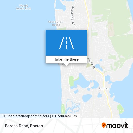 Mapa de Boreen Road