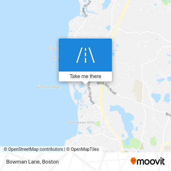 Mapa de Bowman Lane