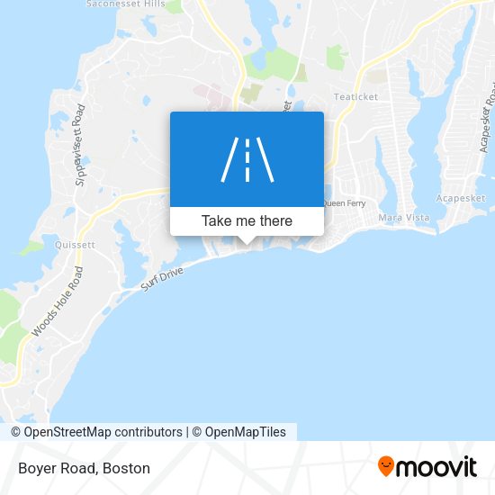 Boyer Road map