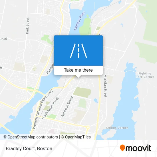 Mapa de Bradley Court