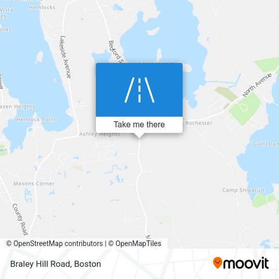 Mapa de Braley Hill Road