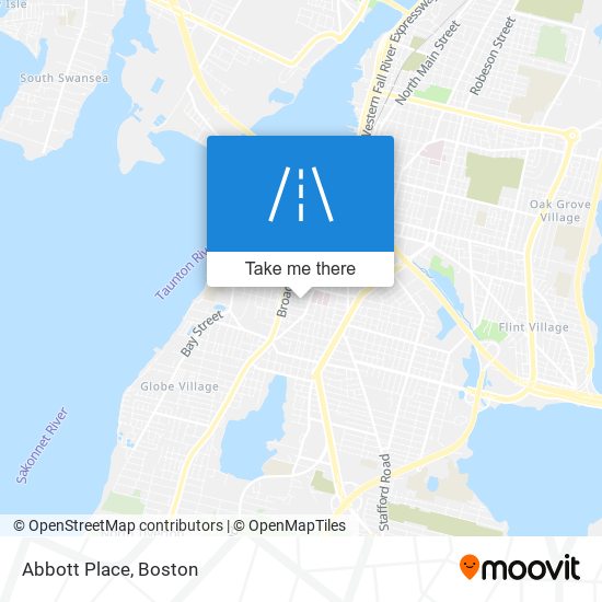 Abbott Place map