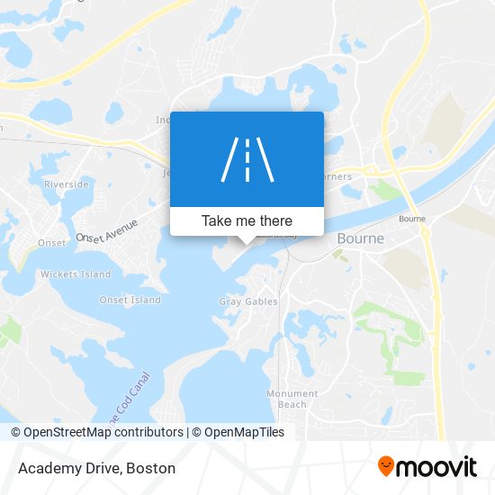 Mapa de Academy Drive