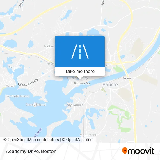 Academy Drive map