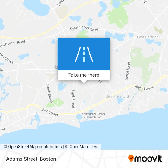 Adams Street map