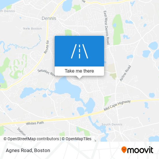 Mapa de Agnes Road