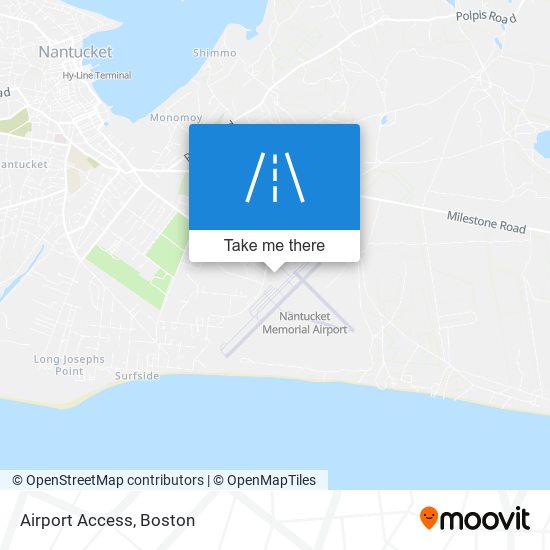 Mapa de Airport Access