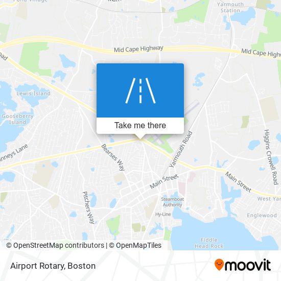 Airport Rotary map