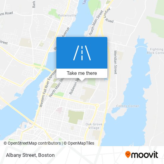 Albany Street map