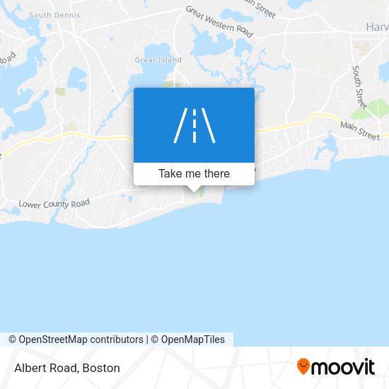 Mapa de Albert Road