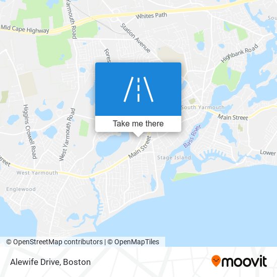 Alewife Drive map