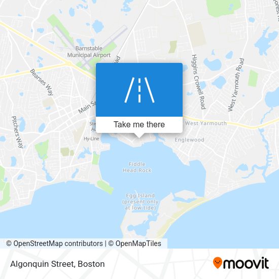 Mapa de Algonquin Street
