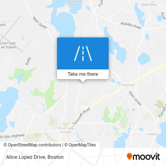 Alice Lopez Drive map