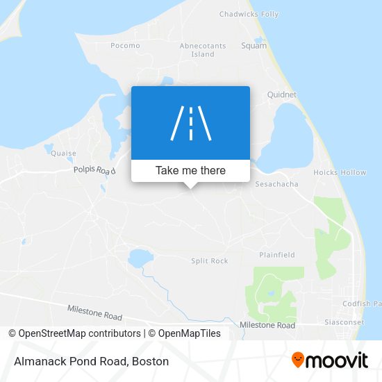 Mapa de Almanack Pond Road