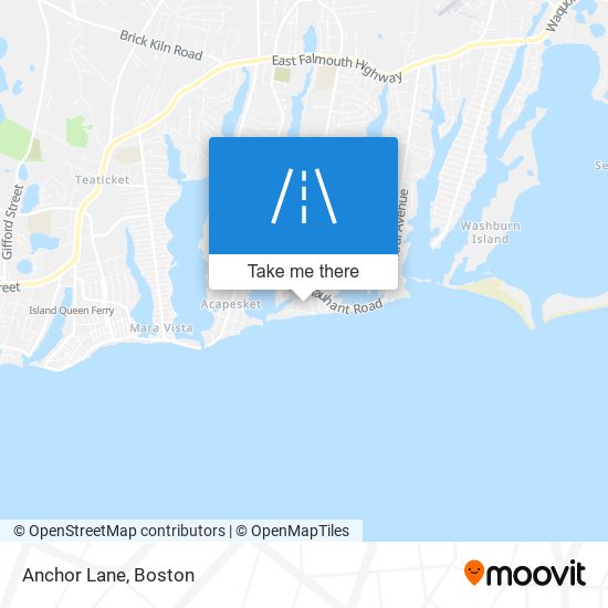 Mapa de Anchor Lane