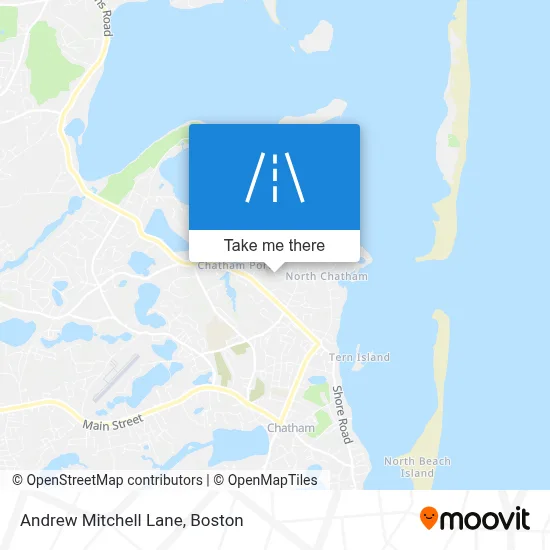 Andrew Mitchell Lane map