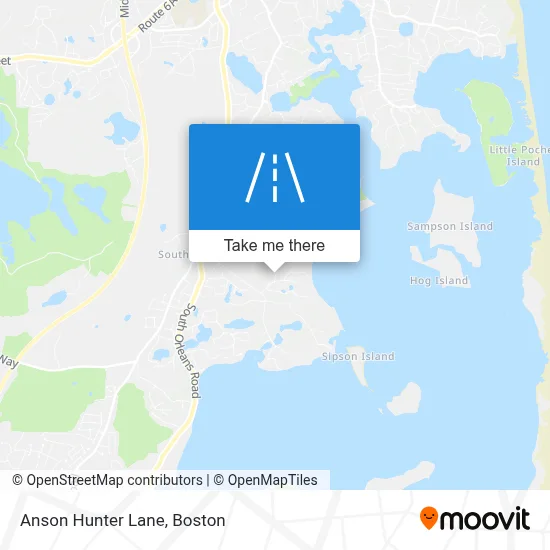 Anson Hunter Lane map