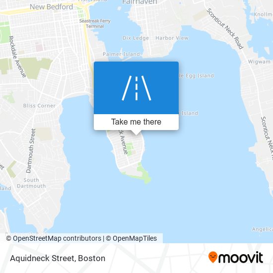 Aquidneck Street map