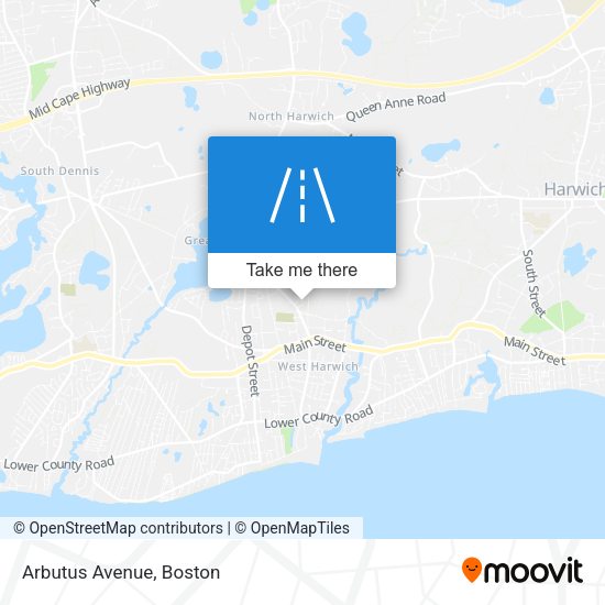 Mapa de Arbutus Avenue