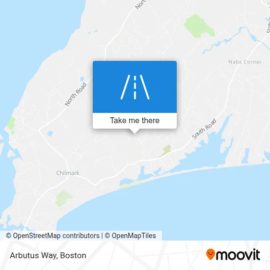 Arbutus Way map
