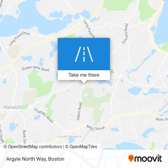 Mapa de Argyle North Way