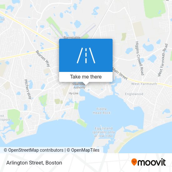 Mapa de Arlington Street