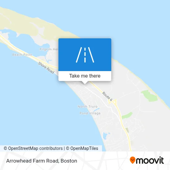 Arrowhead Farm Road map