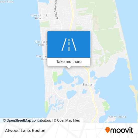 Mapa de Atwood Lane