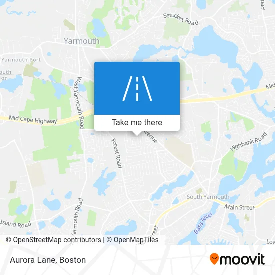 Aurora Lane map