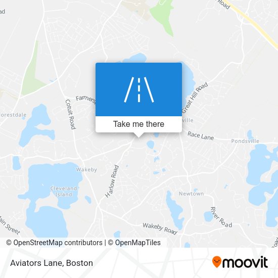 Mapa de Aviators Lane