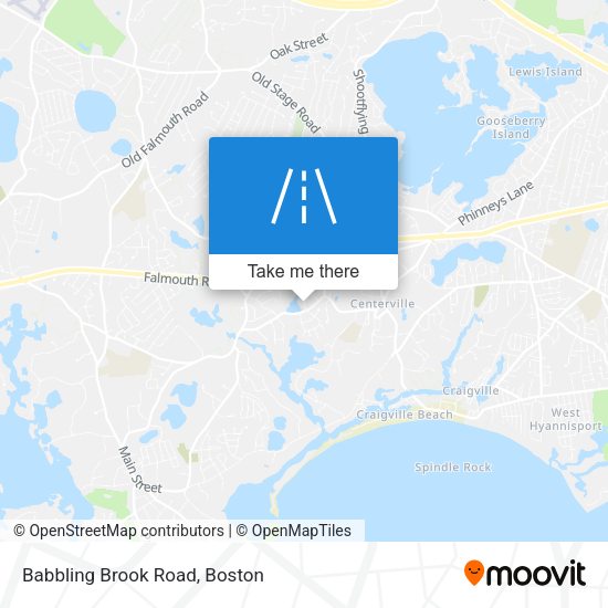 Mapa de Babbling Brook Road