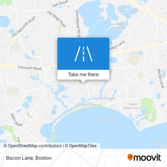Mapa de Bacon Lane
