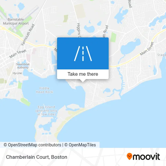 Chamberlain Court map