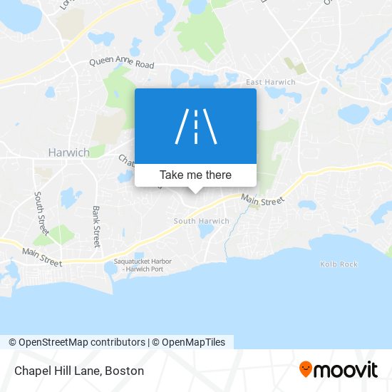 Chapel Hill Lane map