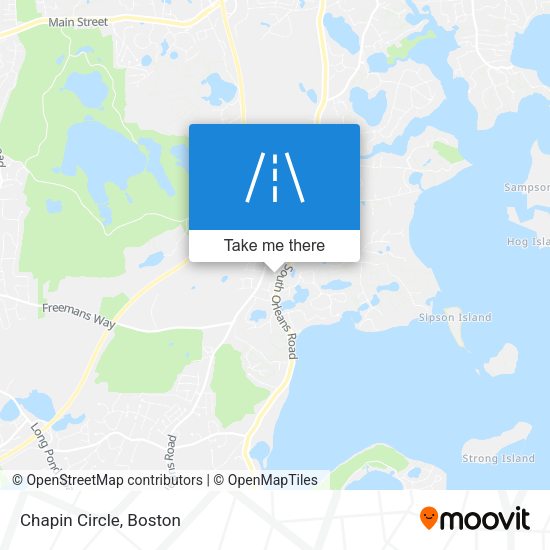 Mapa de Chapin Circle