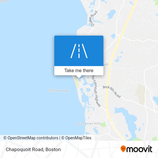 Mapa de Chapoquoit Road