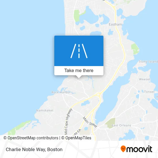 Charlie Noble Way map