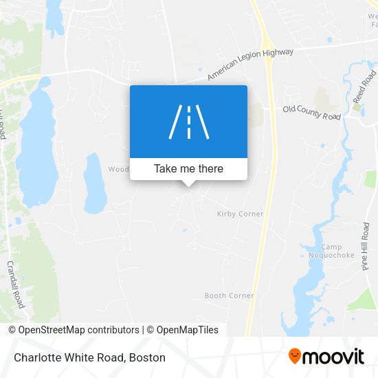 Mapa de Charlotte White Road