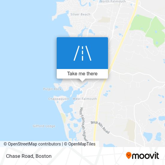 Mapa de Chase Road
