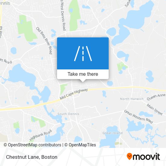 Mapa de Chestnut Lane