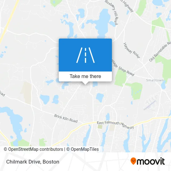 Chilmark Drive map