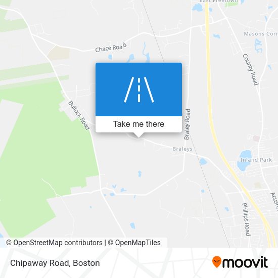 Mapa de Chipaway Road