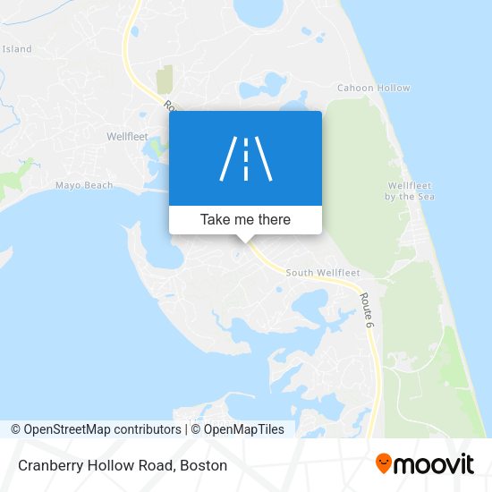 Cranberry Hollow Road map
