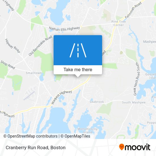 Mapa de Cranberry Run Road