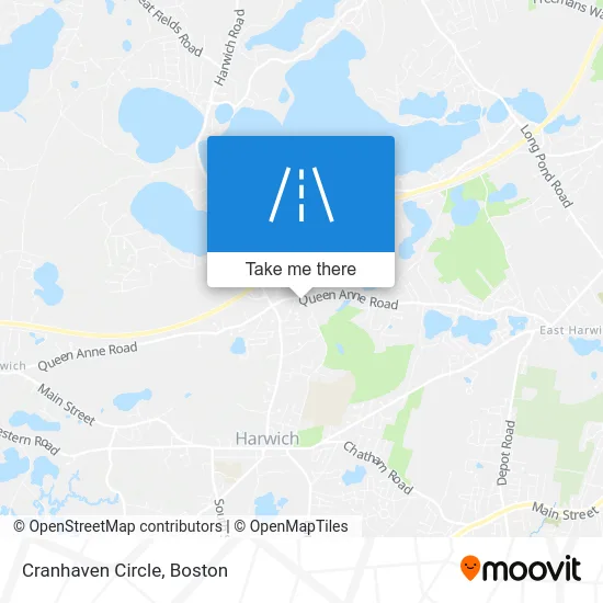 Cranhaven Circle map