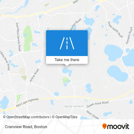 Cranview Road map